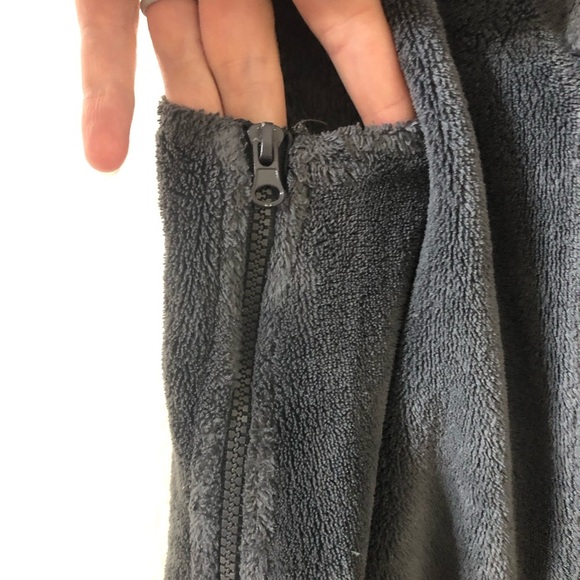 Gunamuna Gunapod Baby Fleece Wonderzip Sleep Sack in Charcoal Gray 0-9 Months - Picture 5 of 8